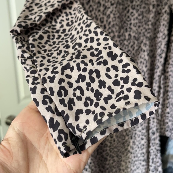 Leopard Midi Square Neck Dress - Picture 4 of 4